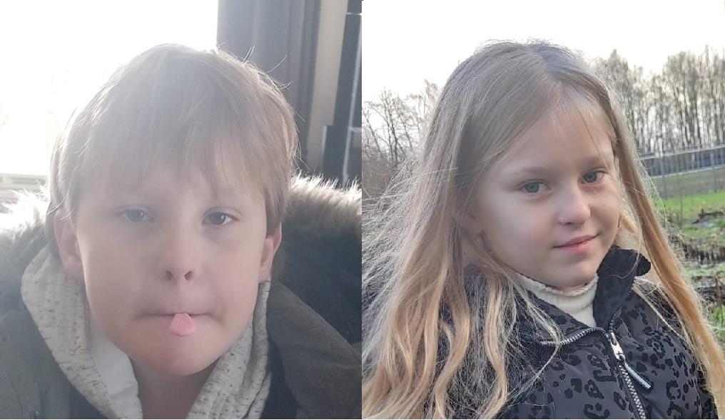 Vermiste kinderen Jeffrey (10) en Emma (8): politie stuurt AMBER Alert uit